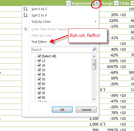 Wrong cell formatting in Excel