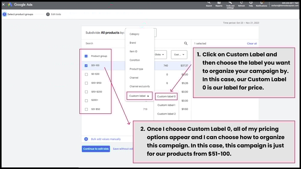 Segment-With-Custom-Labels