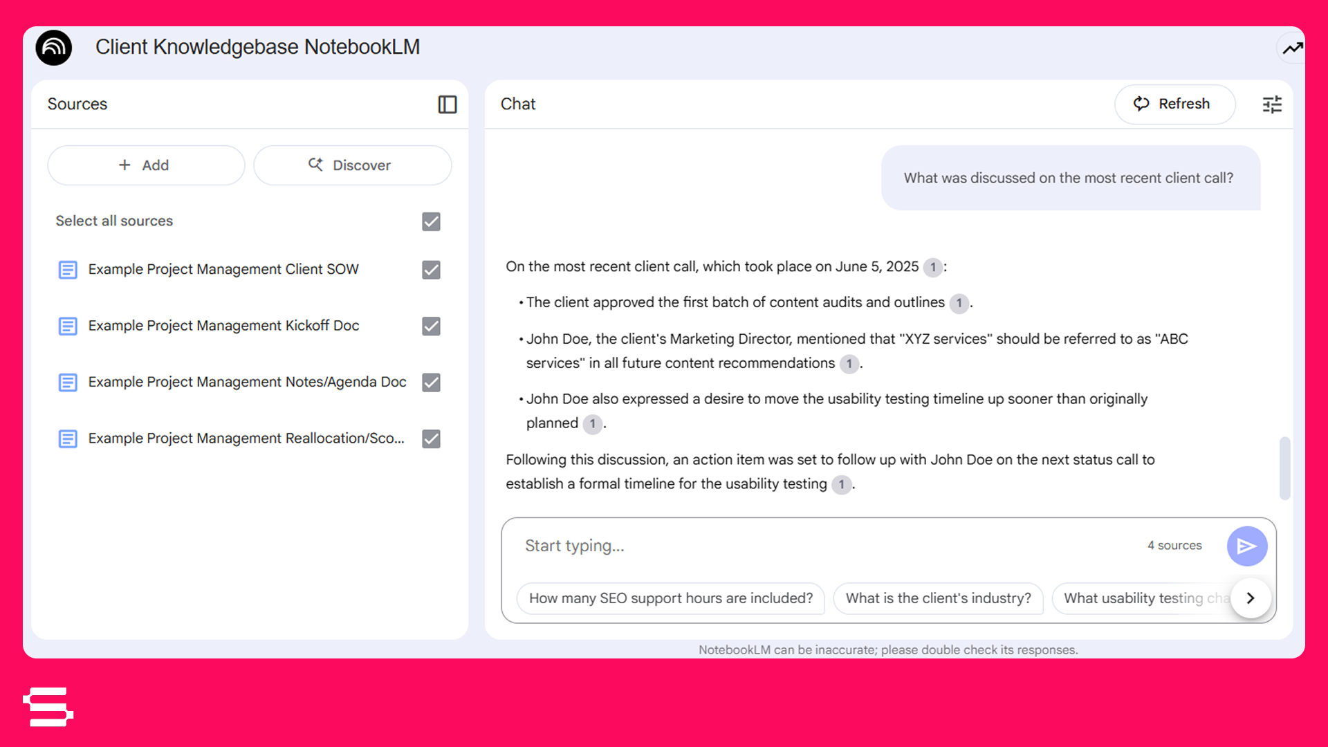 Track Meetings and Agendas Over Time with NotebookLM