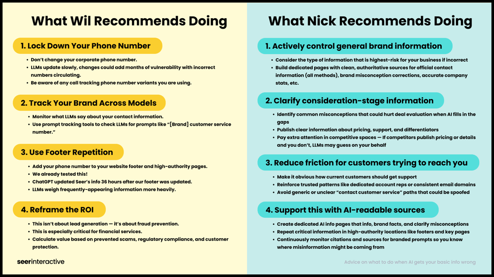 What Wil & Nick Recommend Doing