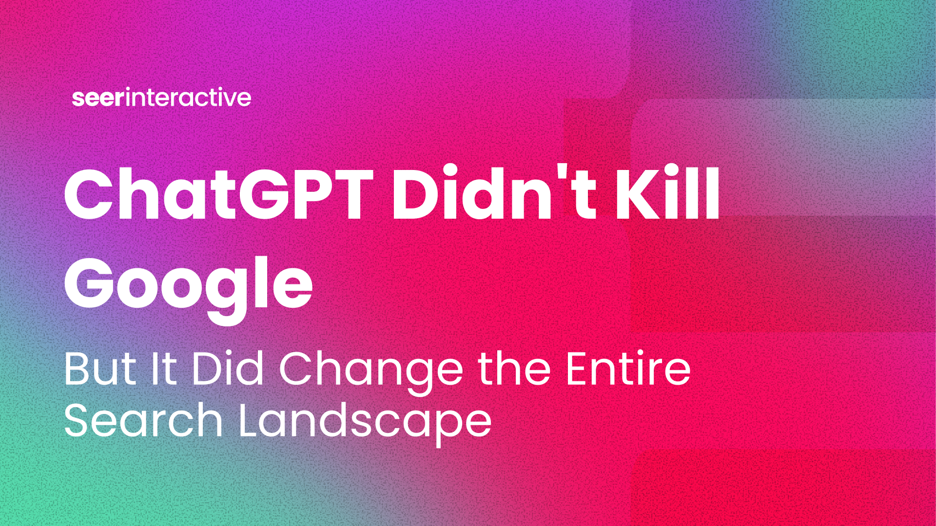 ChatGPT didn't kill Google, but it changed the search landscape