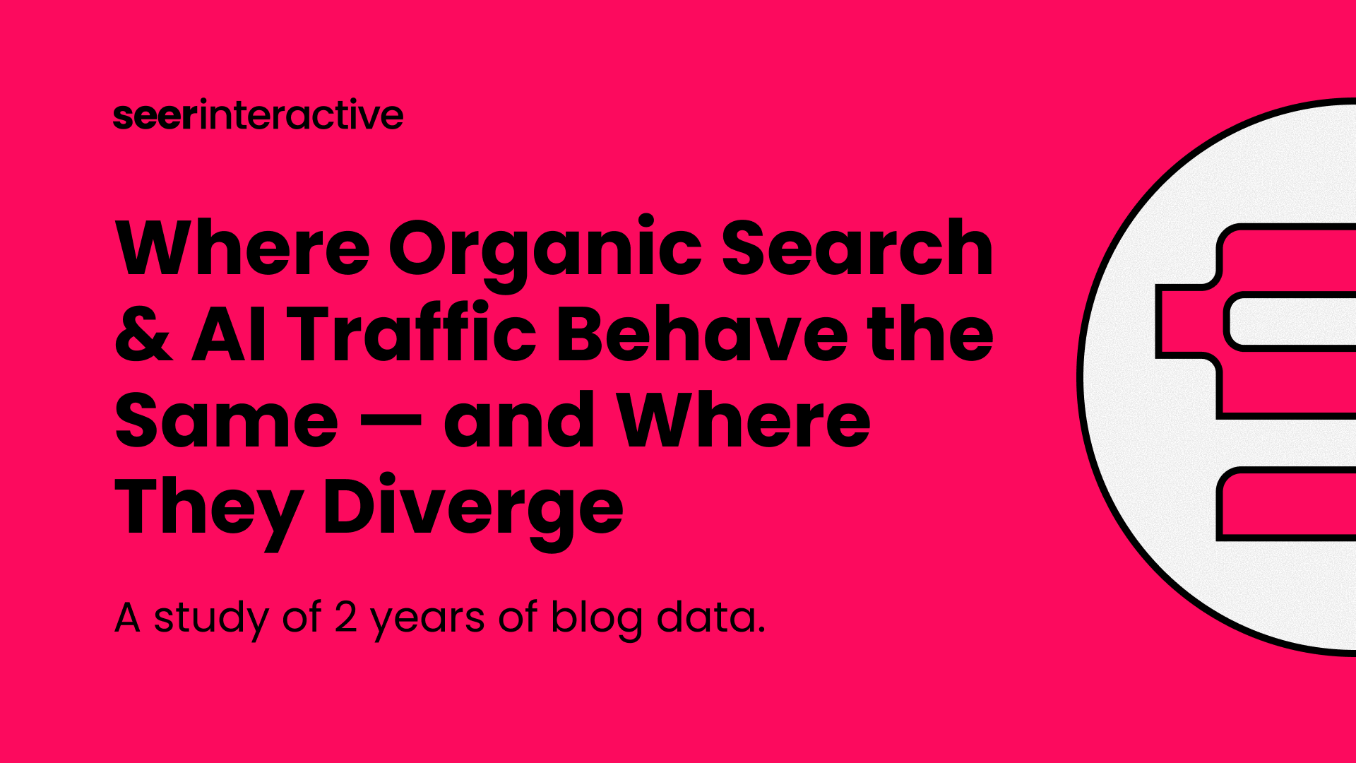 Where Organic Search & AI Traffic Behave the Same — and Where They Diverge. A Study of 2 years of Blog Data.