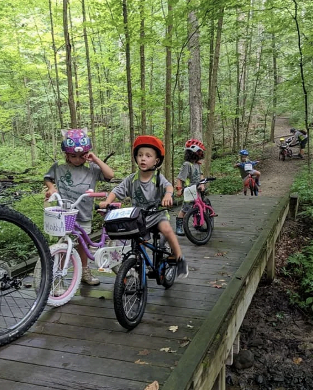 Lindsay Lewandowski with Shenanigans Cycling